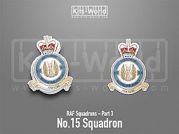 Kitsworld SAV Sticker - British RAF Squadrons - No.15 Squadron 